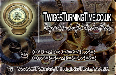 TwiggsTurningTime.co.uk Business Card Image